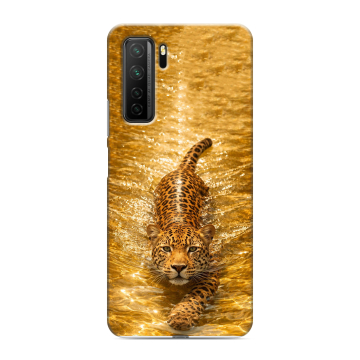 Силиконовый чехол на Huawei Honor 30S с принтом женский