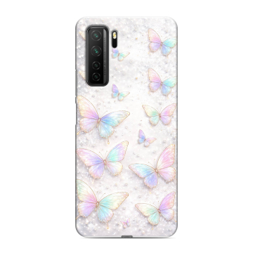 Силиконовый чехол на Huawei Honor 30S с принтом женский
