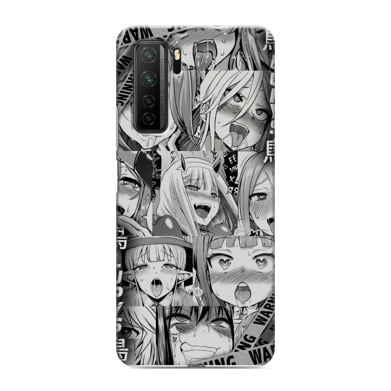 Силиконовый противоударный чехол на Huawei Honor 30S с принтом Ahegao Ахегао Аниме Силиконовый противоударный чехол на Huawei Honor 30S с принтом Ahegao Ахегао Аниме