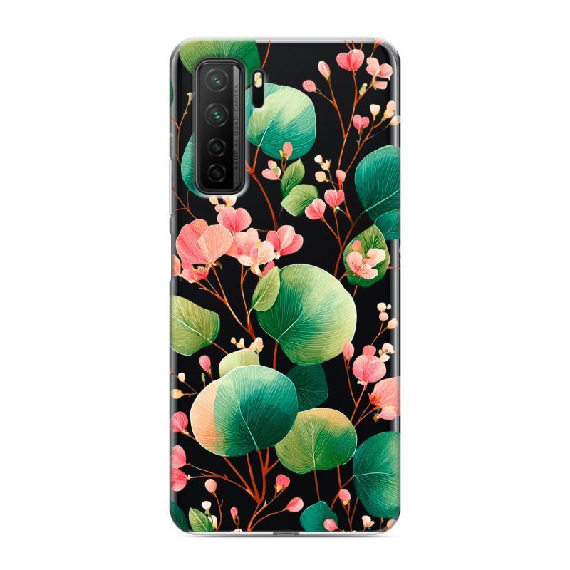 Силиконовый чехол на Huawei Honor 30S с принтом женский Силиконовый чехол на Huawei Honor 30S с принтом женский