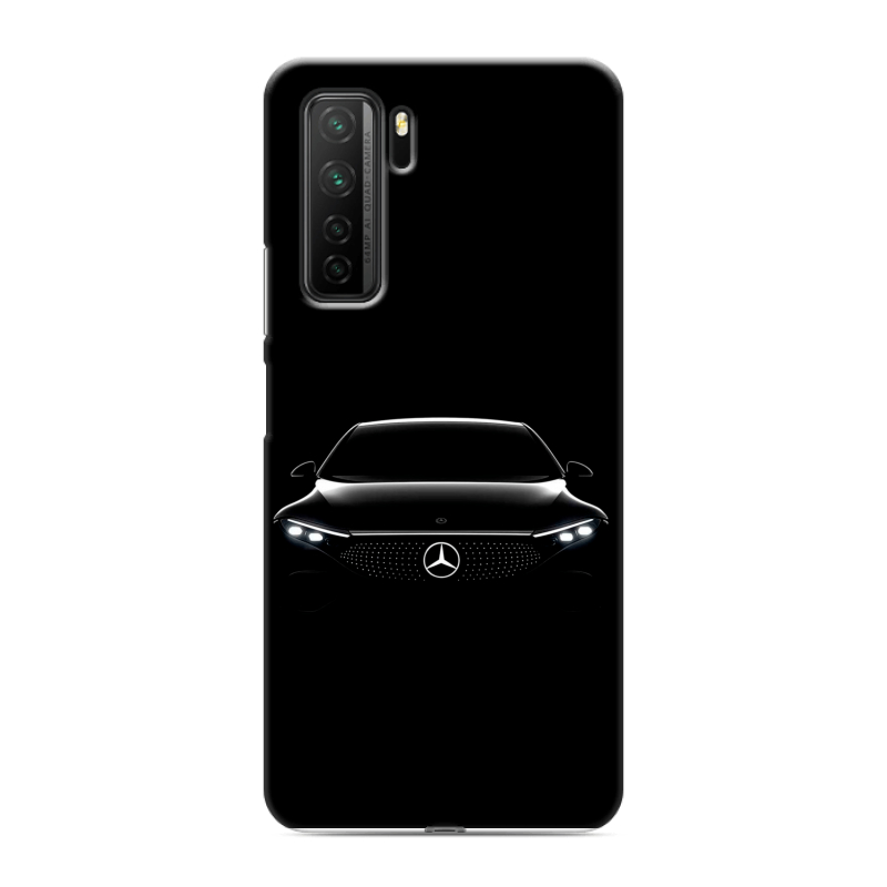 Силиконовый чехол на Huawei Honor 30S с принтом Mercedes Мерседес Силиконовый чехол на Huawei Honor 30S с принтом Mercedes Мерседес