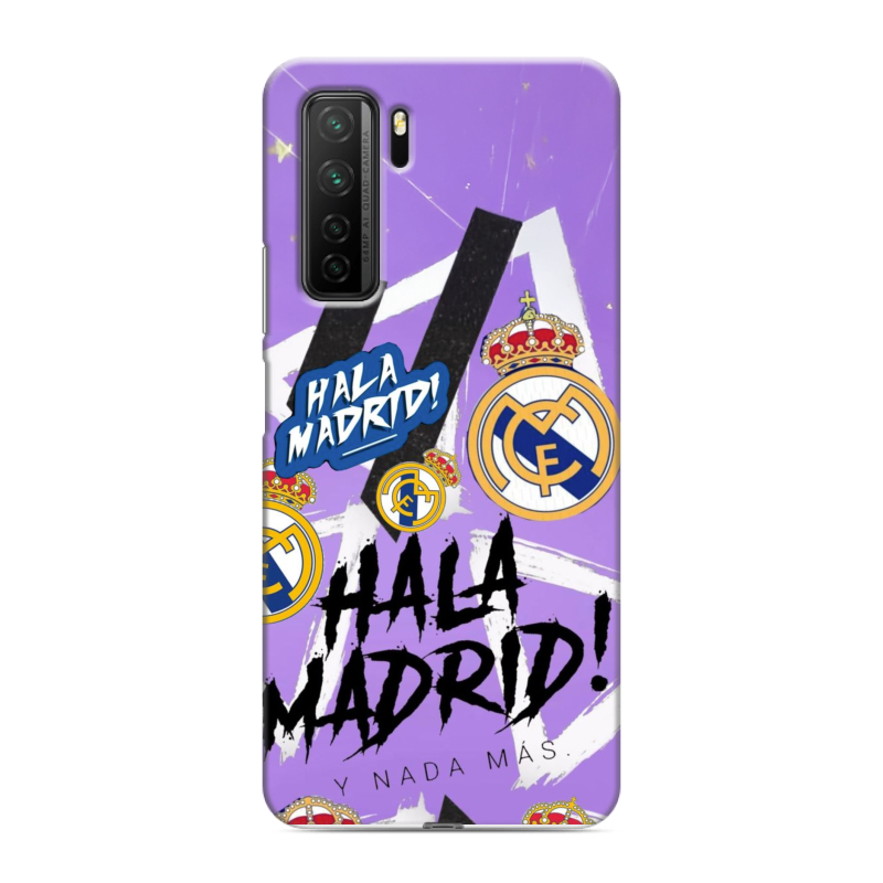 Силиконовый чехол на Huawei Honor 30S с принтом Real Madrid Реал Мадрид Силиконовый чехол на Huawei Honor 30S с принтом Real Madrid Реал Мадрид