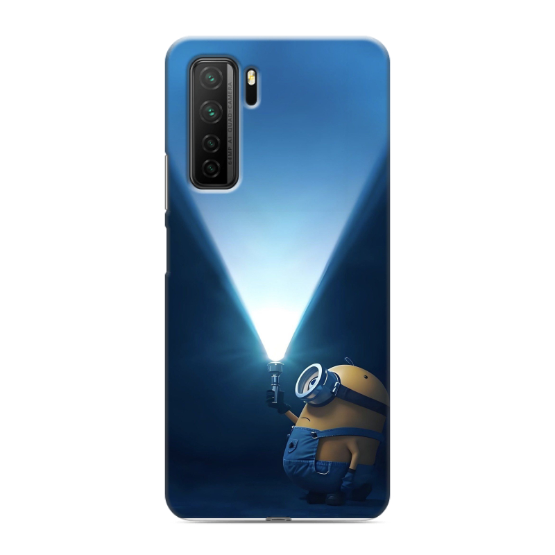 Силиконовый чехол на Huawei Honor 30S с принтом Миньоны Силиконовый чехол на Huawei Honor 30S с принтом Миньоны