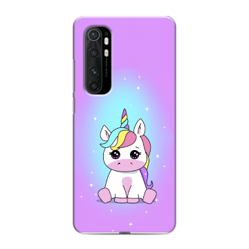 Силиконовый чехол на Xiaomi Mi Note 10 Lite с принтом Единорог