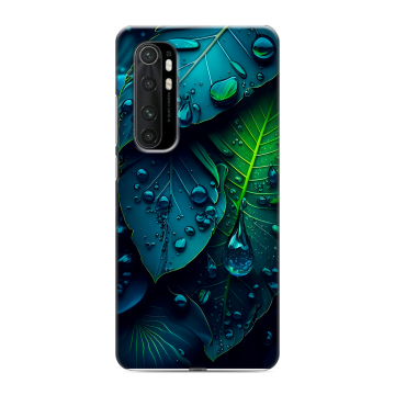 Силиконовый чехол на Xiaomi Mi Note 10 Lite с принтом Листья Силиконовый чехол на Xiaomi Mi Note 10 Lite с принтом Листья