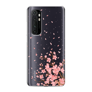 Силиконовый чехол на Xiaomi Mi Note 10 Lite с принтом Ветка сакуры Силиконовый чехол на Xiaomi Mi Note 10 Lite с принтом Ветка сакуры