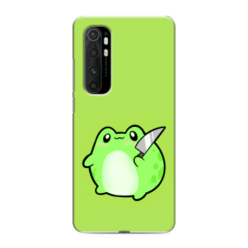 Силиконовый чехол на Xiaomi Mi Note 10 Lite с принтом Лягушенок Силиконовый чехол на Xiaomi Mi Note 10 Lite с принтом Лягушенок
