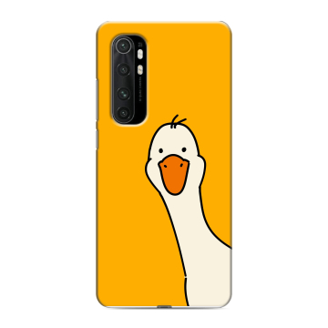 Силиконовый чехол на Xiaomi Mi Note 10 Lite с принтом Утка