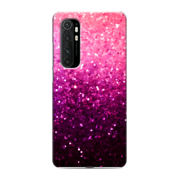 Силиконовый чехол на Xiaomi Mi Note 10 Lite с принтом Блестки