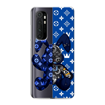 Силиконовый чехол на Xiaomi Mi Note 10 Lite с принтом Луи робот Силиконовый чехол на Xiaomi Mi Note 10 Lite с принтом Луи робот