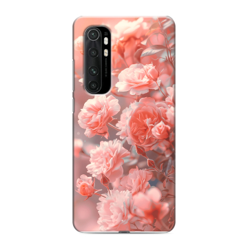 Силиконовый чехол на Xiaomi Mi Note 10 Lite с принтом Розы цветы