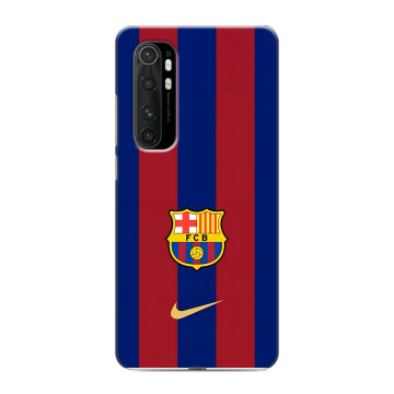 Силиконовый чехол на Xiaomi Mi Note 10 Lite с принтом Барселона Barcelona