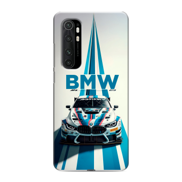 Силиконовый чехол на Xiaomi Mi Note 10 Lite с принтом БМВ BMW Силиконовый чехол на Xiaomi Mi Note 10 Lite с принтом БМВ BMW