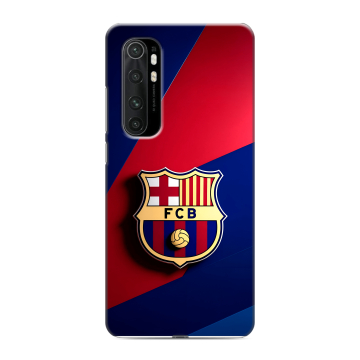 Силиконовый чехол на Xiaomi Mi Note 10 Lite с принтом Барселона Barcelona