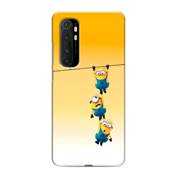 Силиконовый чехол на Xiaomi Mi Note 10 Lite с принтом Миньоны Силиконовый чехол на Xiaomi Mi Note 10 Lite с принтом Миньоны