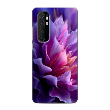 Силиконовый чехол на Xiaomi Mi Note 10 Lite с принтом женский цветы