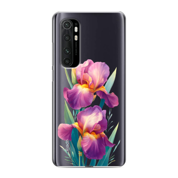 Силиконовый чехол на Xiaomi Mi Note 10 Lite с принтом Цветы орхидеи Силиконовый чехол на Xiaomi Mi Note 10 Lite с принтом Цветы орхидеи