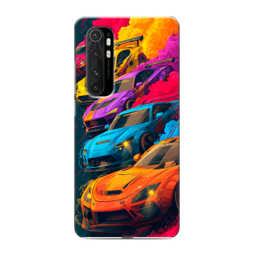 Силиконовый чехол на Xiaomi Mi Note 10 Lite с принтом Тачки Силиконовый чехол на Xiaomi Mi Note 10 Lite с принтом Тачки