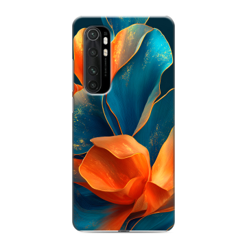 Силиконовый чехол на Xiaomi Mi Note 10 Lite с принтом Цветы Силиконовый чехол на Xiaomi Mi Note 10 Lite с принтом Цветы