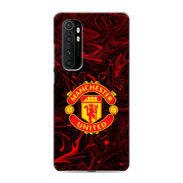 Силиконовый чехол на Xiaomi Mi Note 10 Lite с принтом Manchester United Силиконовый чехол на Xiaomi Mi Note 10 Lite с принтом Manchester United
