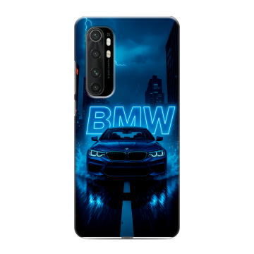 Силиконовый чехол на Xiaomi Mi Note 10 Lite с принтом BMW БМВ