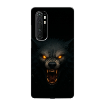 Силиконовый чехол на Xiaomi Mi Note 10 Lite с принтом Волк Силиконовый чехол на Xiaomi Mi Note 10 Lite с принтом Волк