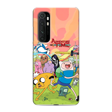 Силиконовый чехол на Xiaomi Mi Note 10 Lite с принтом Adventure time Время приключений Силиконовый чехол на Xiaomi Mi Note 10 Lite с принтом Adventure time Время приключений