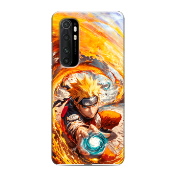 Силиконовый чехол на Xiaomi Mi Note 10 Lite с принтом Аниме Наруто Naruto