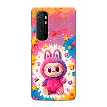 Силиконовый чехол на Xiaomi Mi Note 10 Lite с принтом Labubu Лабубу