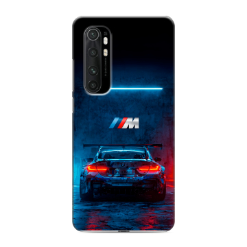 Силиконовый чехол на Xiaomi Mi Note 10 Lite с принтом BMW БМВ