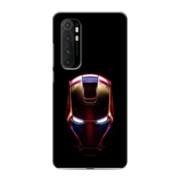Силиконовый чехол на Xiaomi Mi Note 10 Lite с принтом IronMan Железный человек