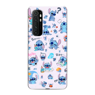 Силиконовый чехол на Xiaomi Mi Note 10 Lite с принтом Лило и Стич Силиконовый чехол на Xiaomi Mi Note 10 Lite с принтом Лило и Стич