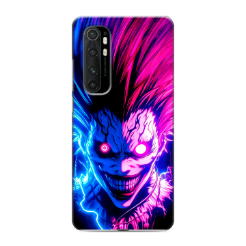 Силиконовый чехол на Xiaomi Mi Note 10 Lite с принтом Death note Тетрадь смерти Силиконовый чехол на Xiaomi Mi Note 10 Lite с принтом Death note Тетрадь смерти