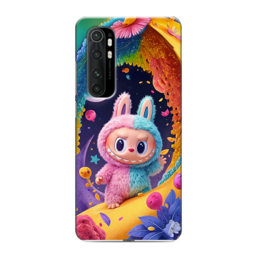 Силиконовый чехол на Xiaomi Mi Note 10 Lite с принтом Labubu Лабубу