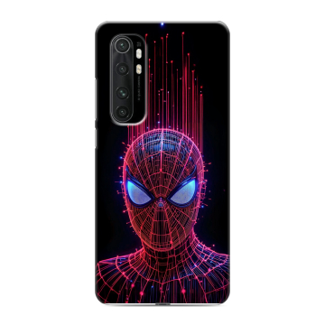 Силиконовый чехол на Xiaomi Mi Note 10 Lite с принтом Spiderman Человек паук Силиконовый чехол на Xiaomi Mi Note 10 Lite с принтом Spiderman Человек паук