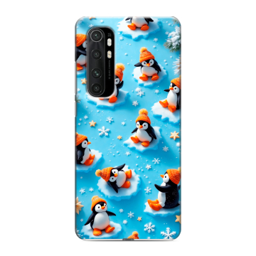 Силиконовый чехол на Xiaomi Mi Note 10 Lite с принтом Новый год Силиконовый чехол на Xiaomi Mi Note 10 Lite с принтом Новый год