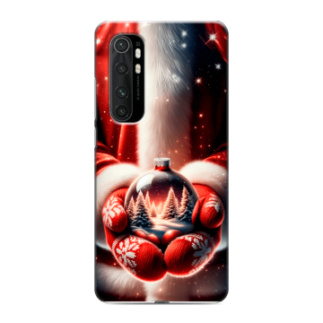 Силиконовый чехол на Xiaomi Mi Note 10 Lite с принтом Новый год Силиконовый чехол на Xiaomi Mi Note 10 Lite с принтом Новый год