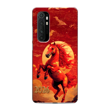 Силиконовый чехол на Xiaomi Mi Note 10 Lite с принтом Новый год Силиконовый чехол на Xiaomi Mi Note 10 Lite с принтом Новый год