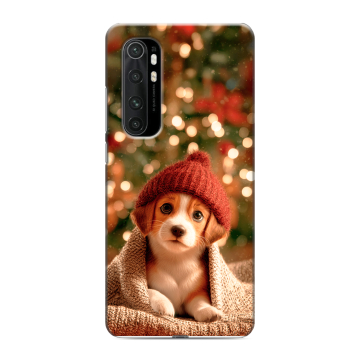Силиконовый чехол на Xiaomi Mi Note 10 Lite с принтом Новый год Силиконовый чехол на Xiaomi Mi Note 10 Lite с принтом Новый год