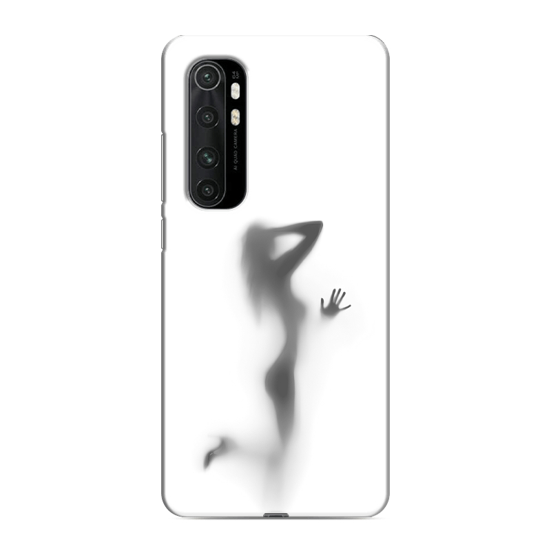 Силиконовый чехол на Xiaomi Mi Note 10 Lite с принтом Силуэт Силиконовый чехол на Xiaomi Mi Note 10 Lite с принтом Силуэт
