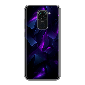 Силиконовый чехол на Xiaomi RedMi Note 9 с принтом Абстракиция