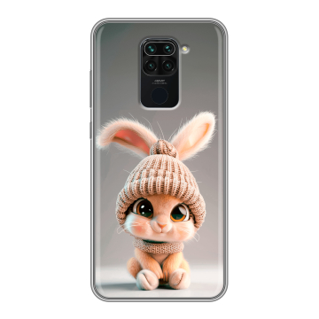 Силиконовый чехол на Xiaomi RedMi Note 9 с принтом Кролик
