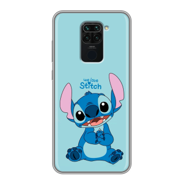Силиконовый чехол на Xiaomi RedMi Note 9 с принтом Лило и Стич