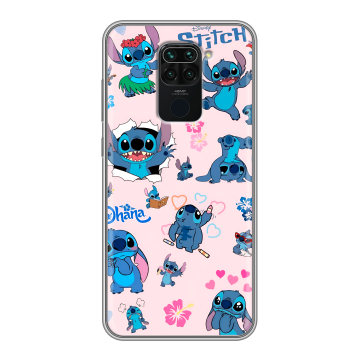 Силиконовый чехол на Xiaomi RedMi Note 9 с принтом Лило и Стич Силиконовый чехол на Xiaomi RedMi Note 9 с принтом Лило и Стич