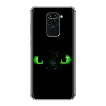 Силиконовый чехол на Xiaomi RedMi Note 9 с принтом Как приручить дракона Силиконовый чехол на Xiaomi RedMi Note 9 с принтом Как приручить дракона