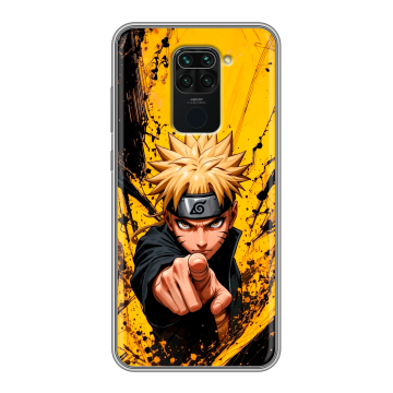 Силиконовый чехол на Xiaomi RedMi Note 9 с принтом Naruto Наруто Силиконовый чехол на Xiaomi RedMi Note 9 с принтом Naruto Наруто