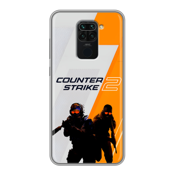 Силиконовый чехол на Xiaomi RedMi Note 9 с принтом Counter Strike Силиконовый чехол на Xiaomi RedMi Note 9 с принтом Counter Strike