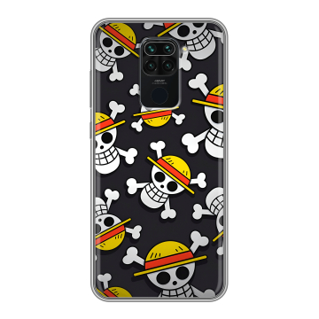 Силиконовый чехол на Xiaomi RedMi Note 9 с принтом One Piece Ван Пис