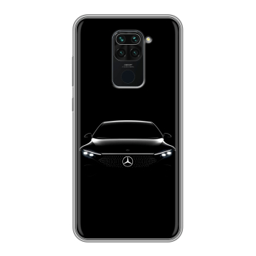 Силиконовый чехол на Xiaomi RedMi Note 9 с принтом Mercedes Мерседес Силиконовый чехол на Xiaomi RedMi Note 9 с принтом Mercedes Мерседес