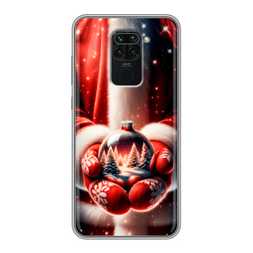 Силиконовый чехол на Xiaomi RedMi Note 9 с принтом Новый год